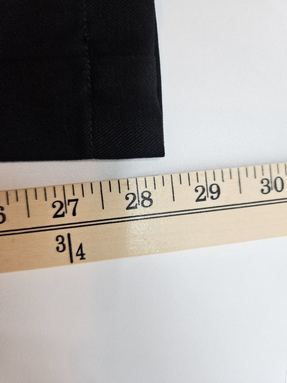 Enza Costa Twill Everywhere Pant Black Women's Size 3 U.S. L Wide Leg Minimalist - Picture 11 of 12